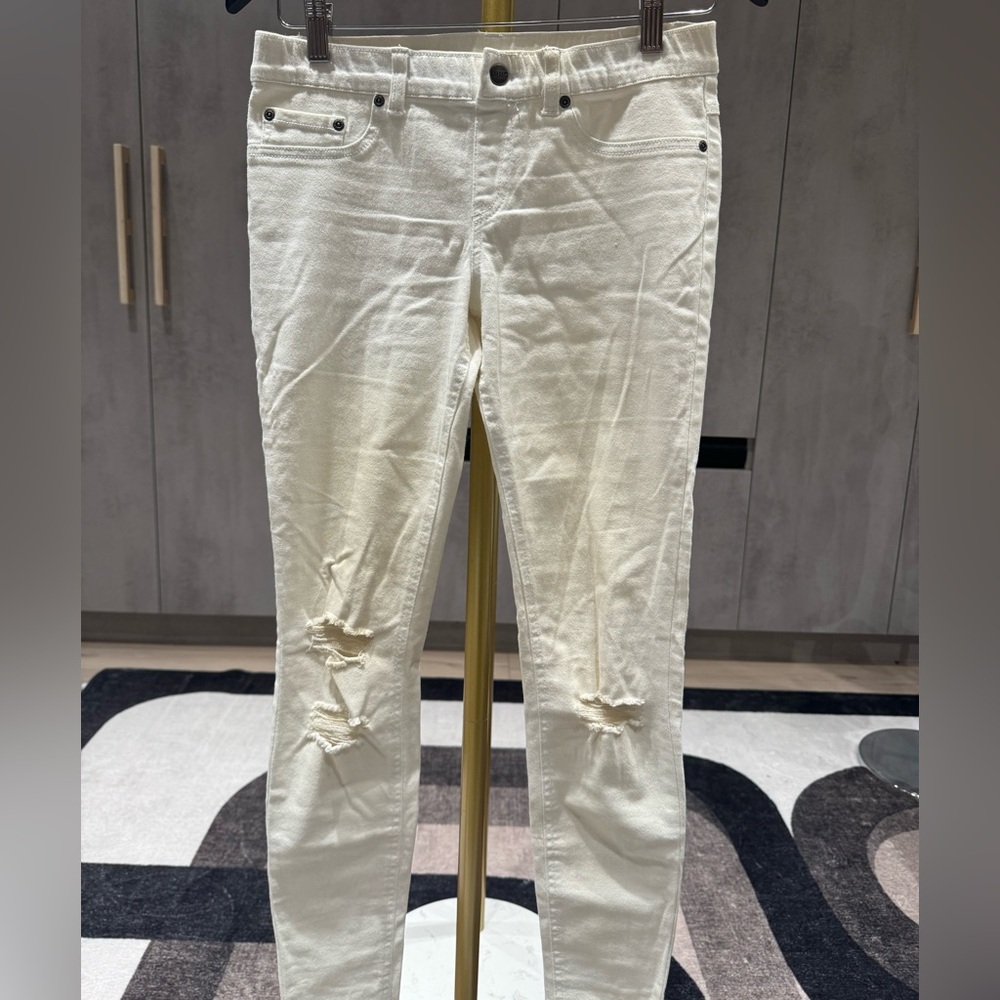 Women's Cream Jeans